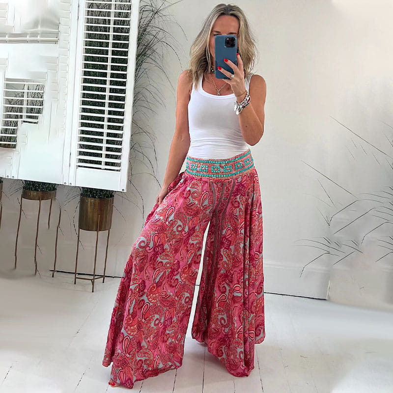 Marie - Pantalón estilo Falda